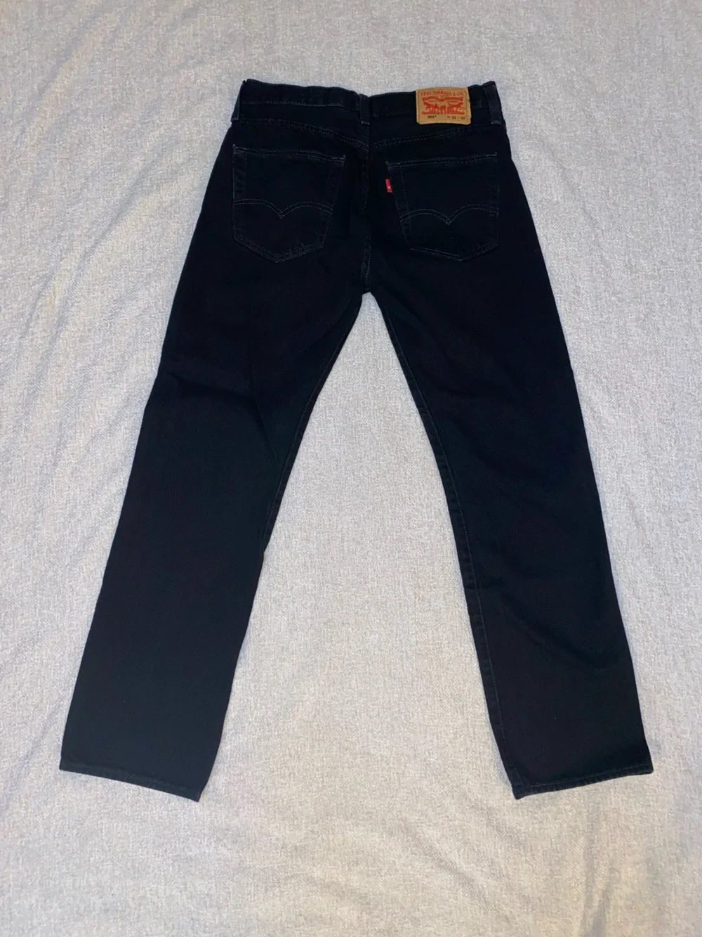 Levi's 501 Original Fit Black Jeans 32x32 Button Fly Classic